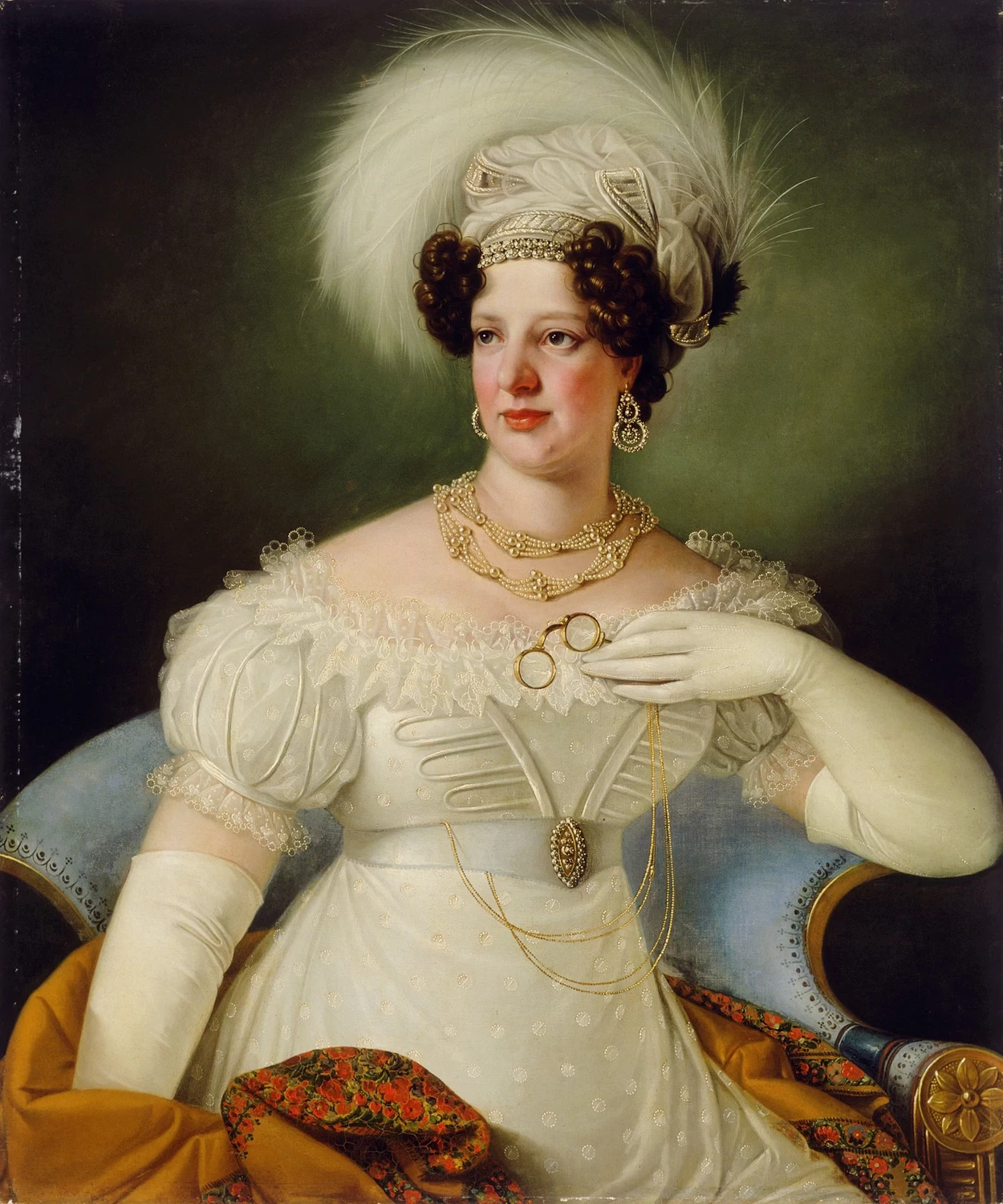 Ritratto di Cecilia D'Auersperg - Galleria Nazionale ella Slovenia